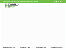 Tablet Screenshot of ecopark-cdg.com